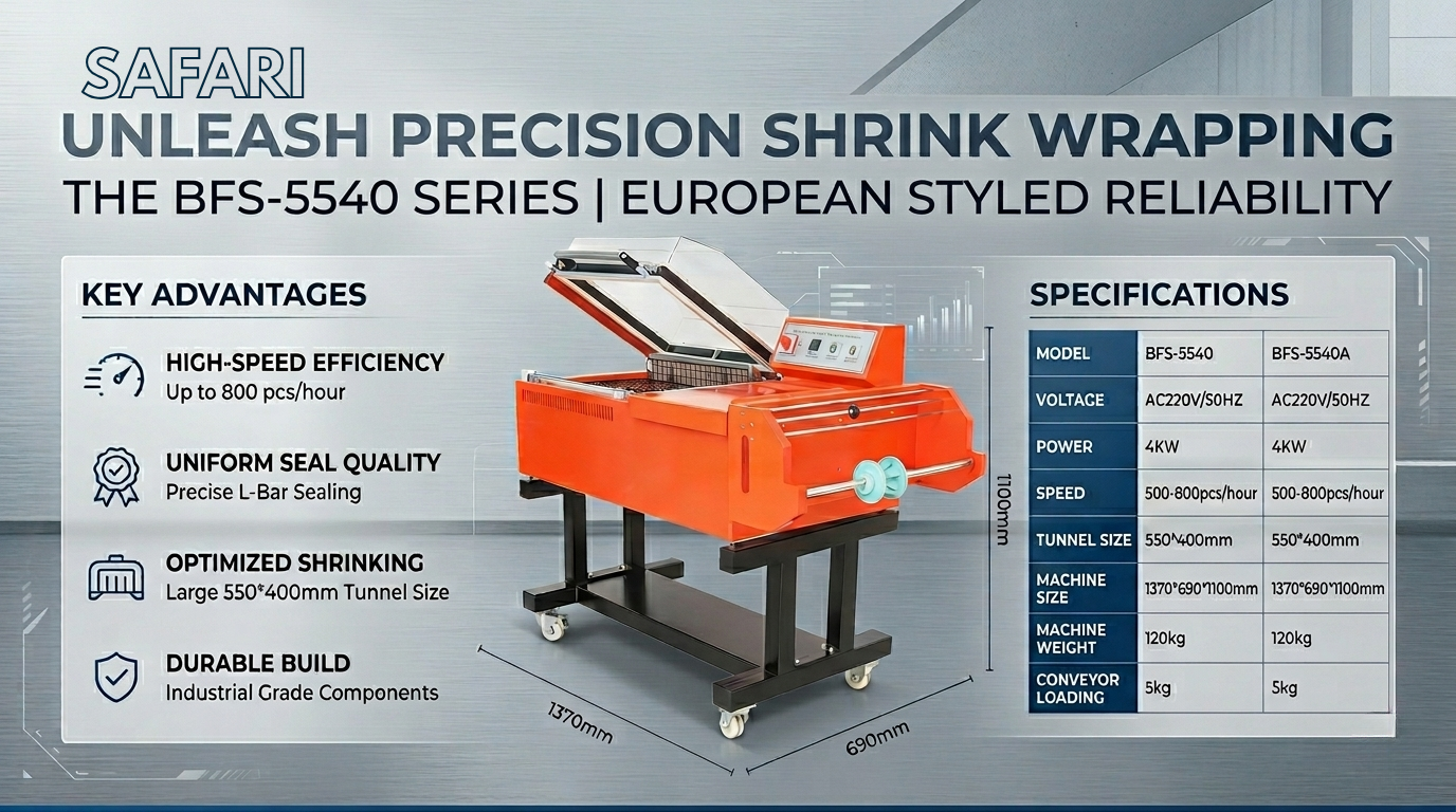 2in1 Sealing and Shrinking Machine